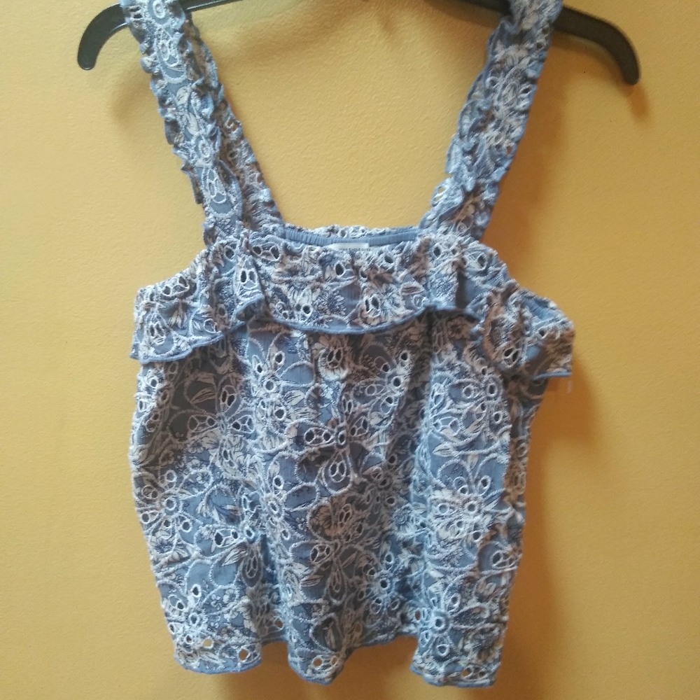 American Eagle Ruffled Cami Top - Picture 2 of 5